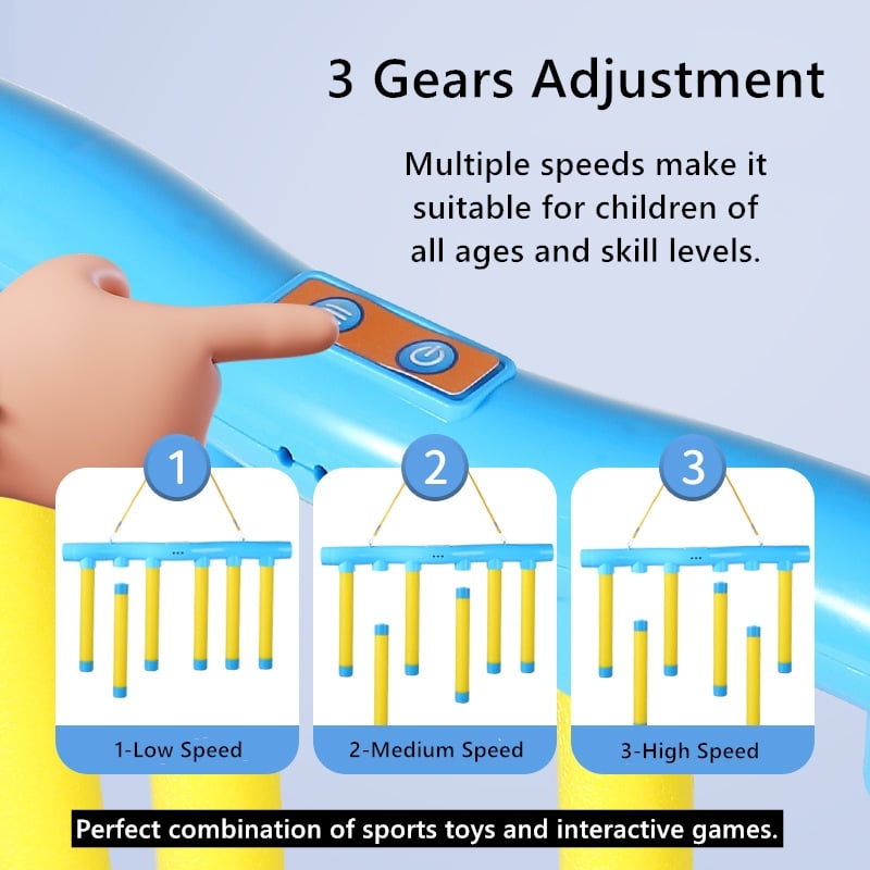 Reflective Drop Stick Challenge Game Set