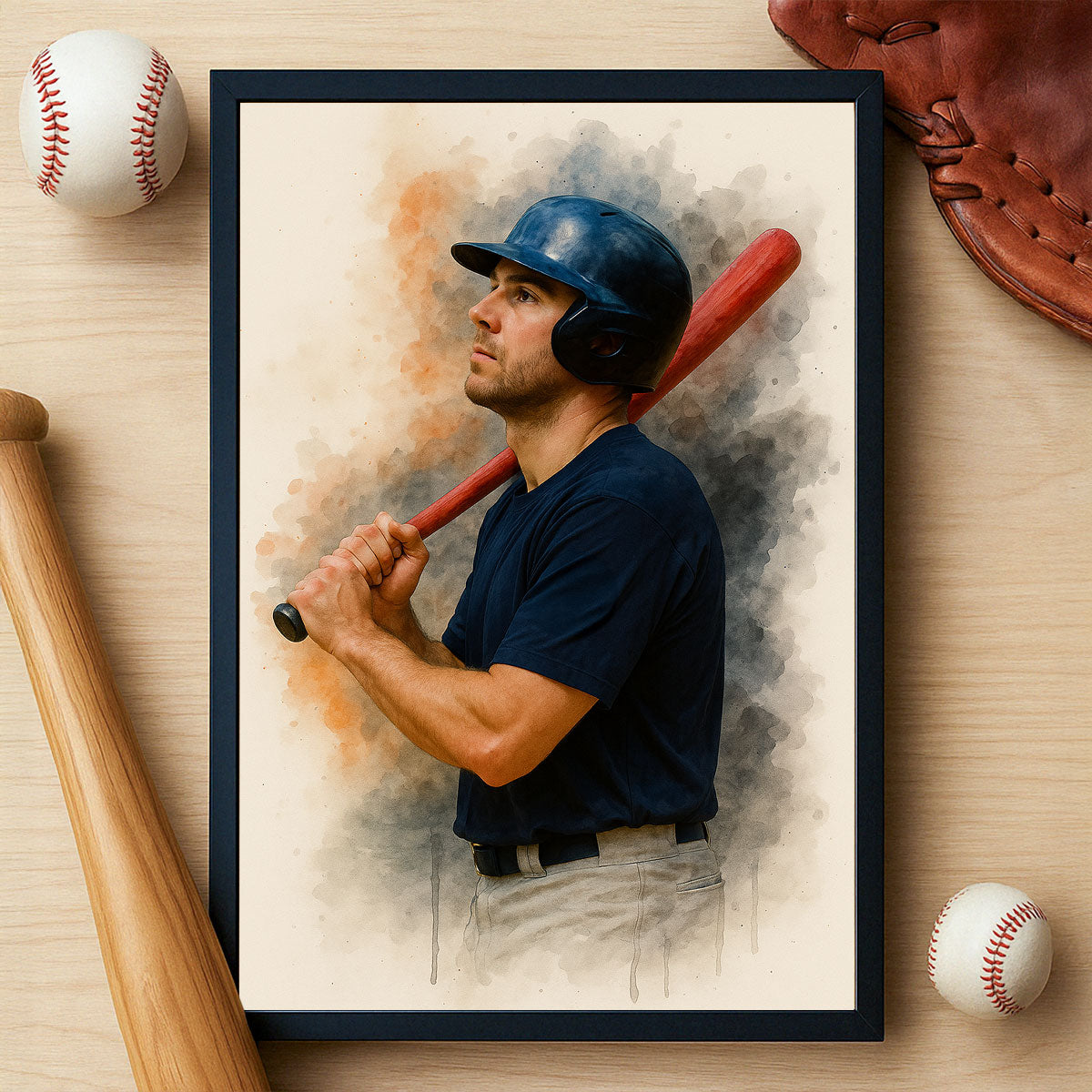 Personalized Canvas - Baseball