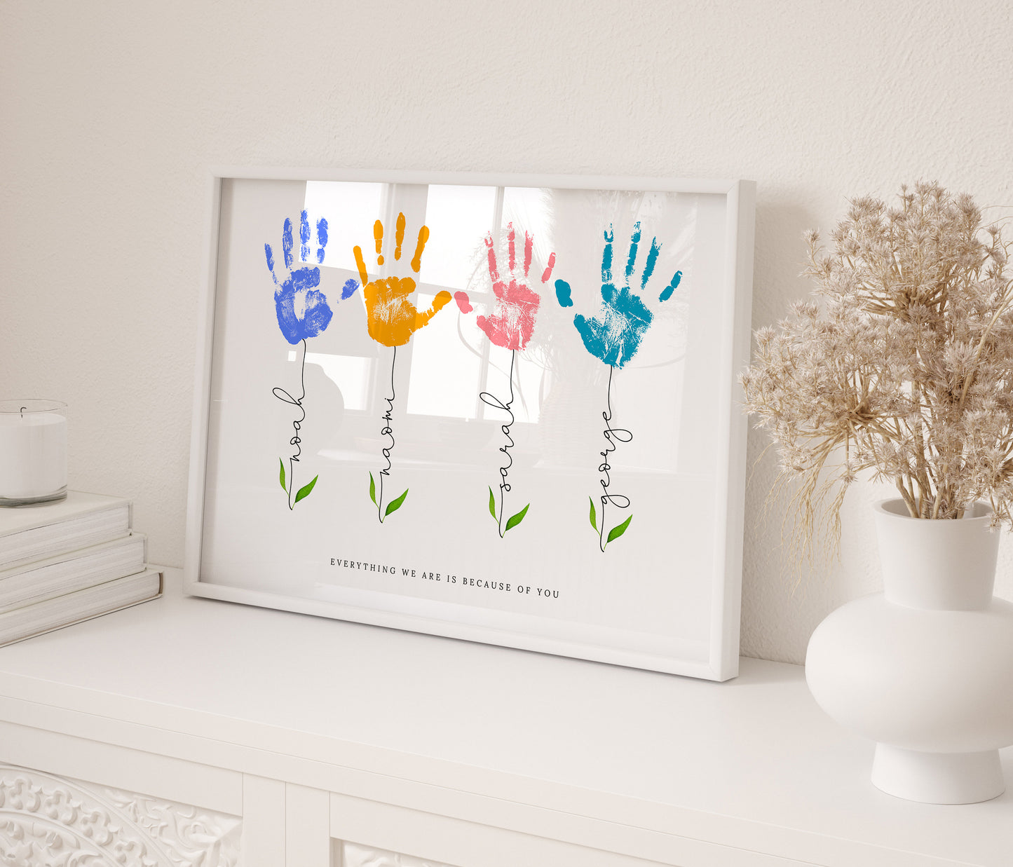 Personalized Canvas "Handprint"