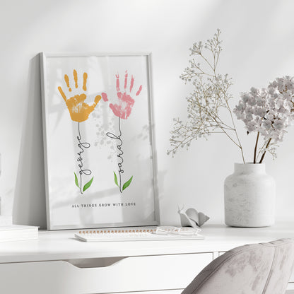 Personalized Canvas "Handprint"
