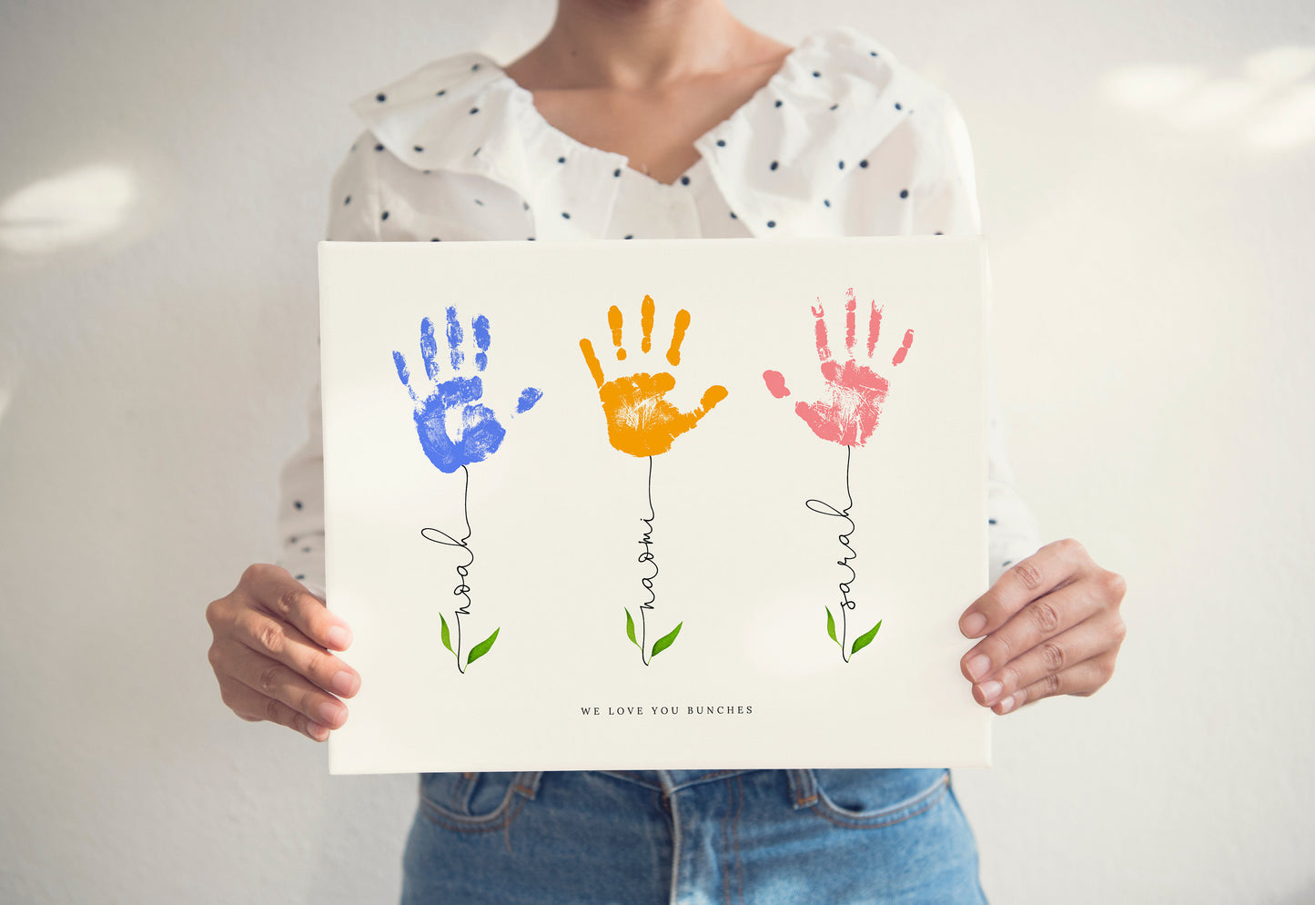 Personalized Canvas "Handprint"