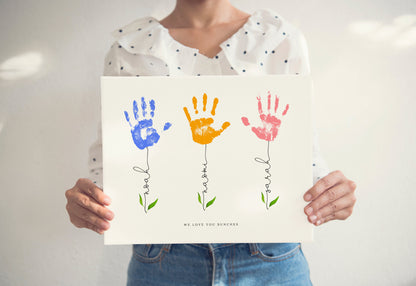 Personalized Canvas "Handprint"