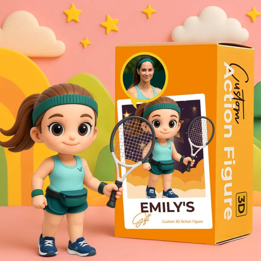 Custom 3D Action Figure from Your Photo Personalized Toy Figure