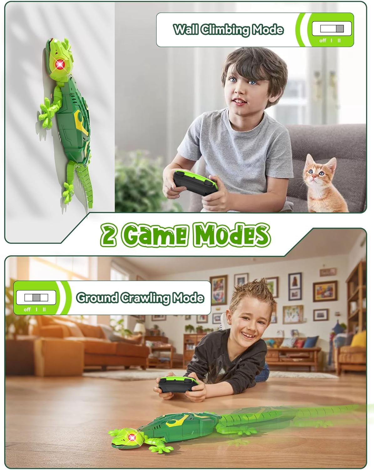 Wall-Crawling Gecko RC Toy