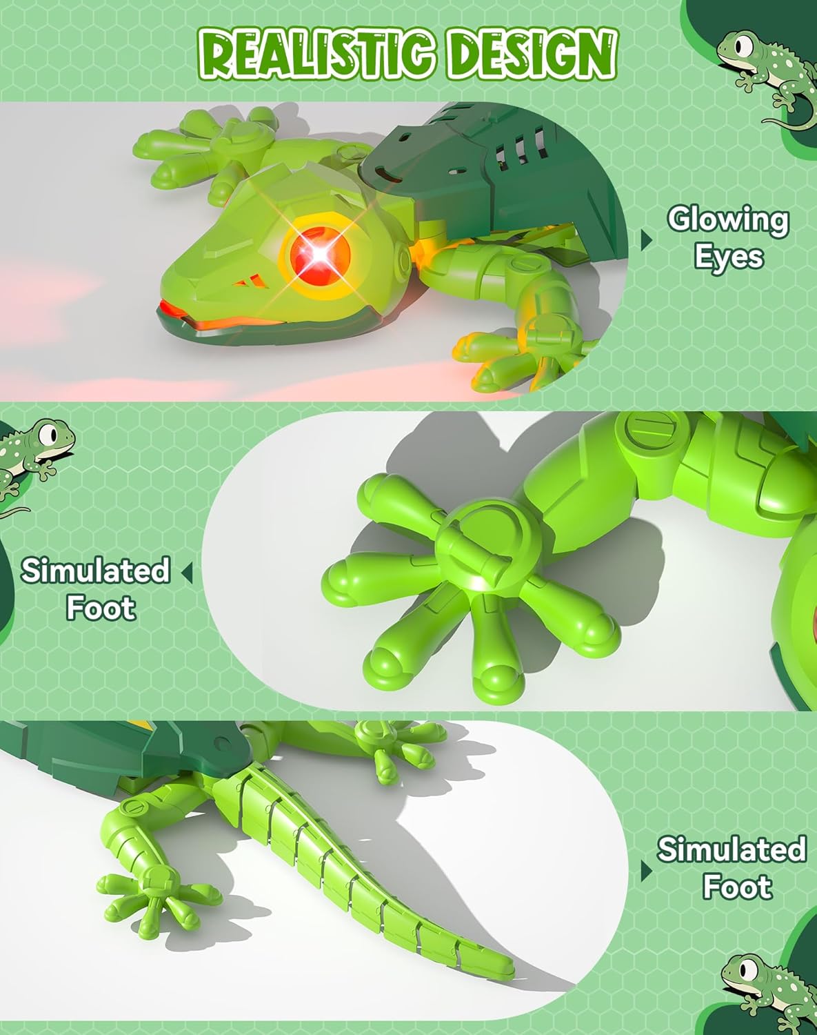 Wall-Crawling Gecko RC Toy