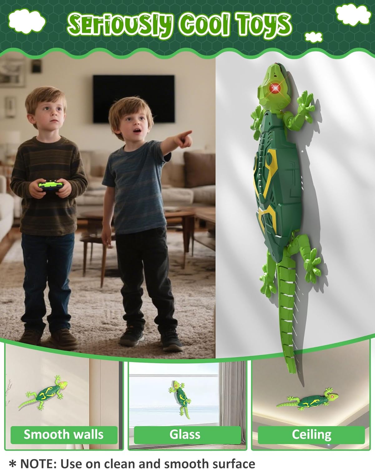 Wall-Crawling Gecko RC Toy