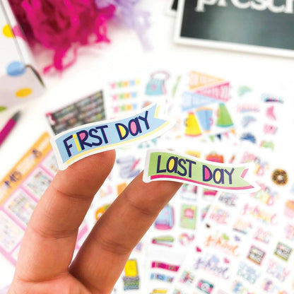 Kids School Sticker Assorted Variety Set