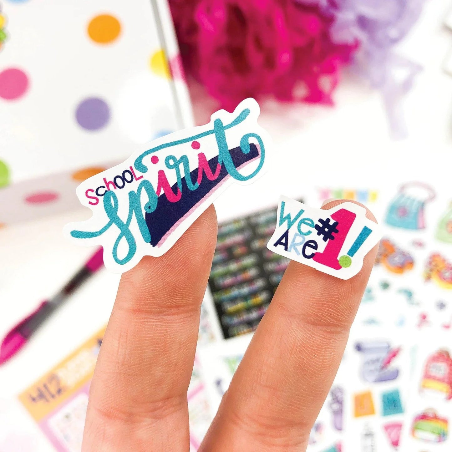 Kids School Sticker Assorted Variety Set