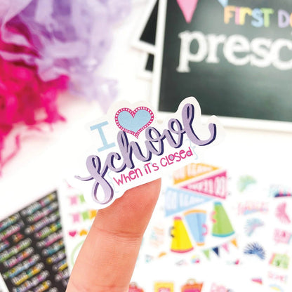 Kids School Sticker Assorted Variety Set