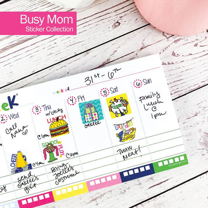 Ultimate Sticker Bundle | 8 Sticker Sets with 3760+ Stickers to Fit Any Planner