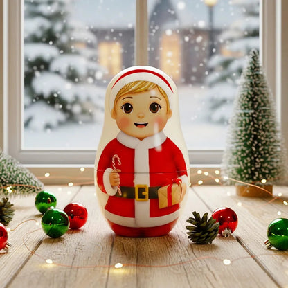 Personalized Portrait Nesting Doll