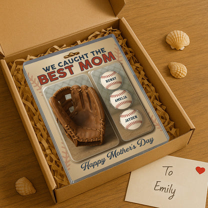 Personalized Acrylic Plate - "Baseball Glove"