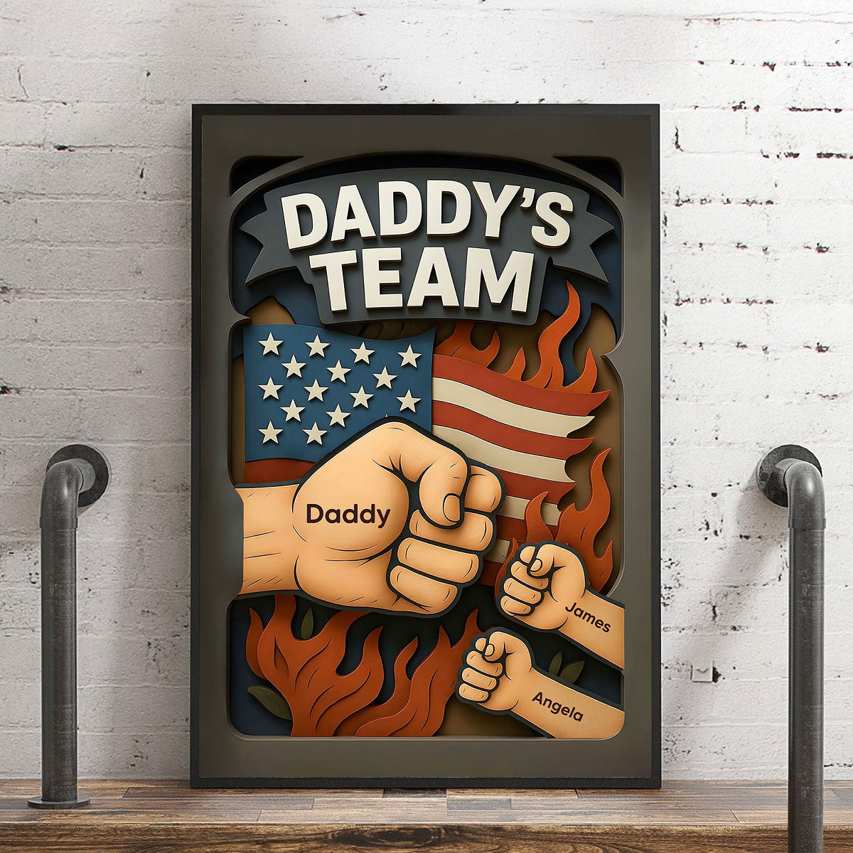 Personalized Poster, Father's Day Gift for Dad