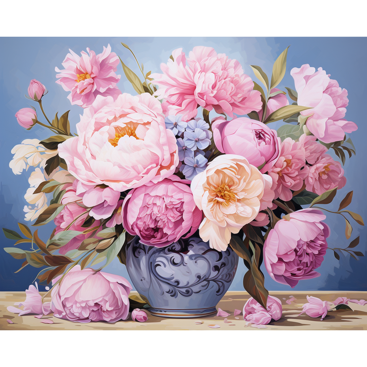 Luscious Bouquet Paint By Numbers Kit