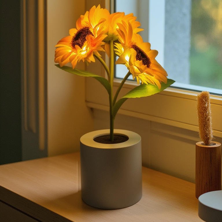 Sunflower Lamp
