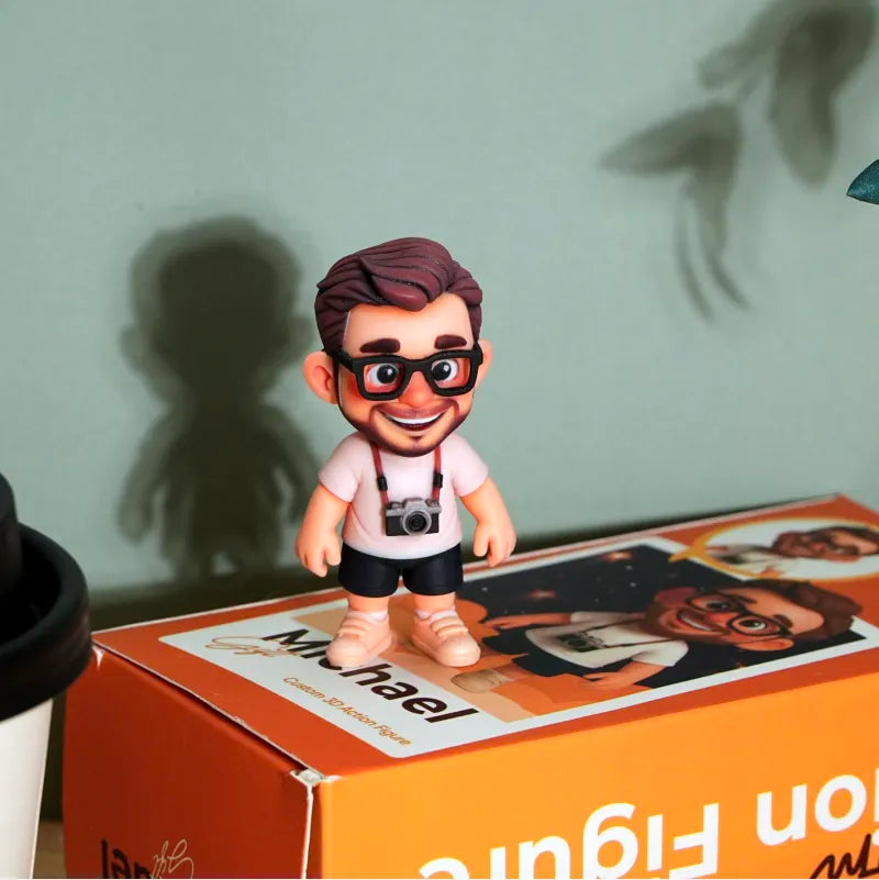 Custom 3D Action Figure from Your Photo Personalized Toy Figure