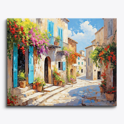 Mediterranean Bouquet Paint By Numbers Kit