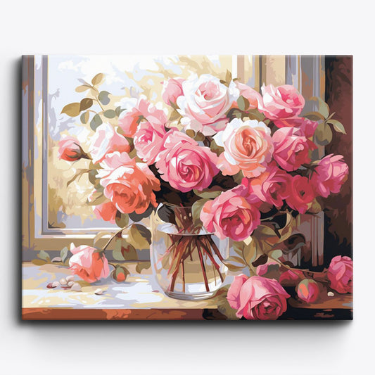 Roses Paint By Numbers Kit