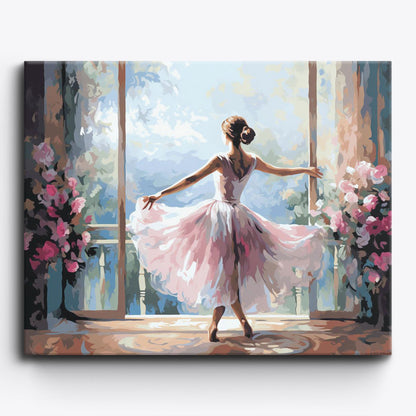 Numeral Elegance Paint By Numbers Kit
