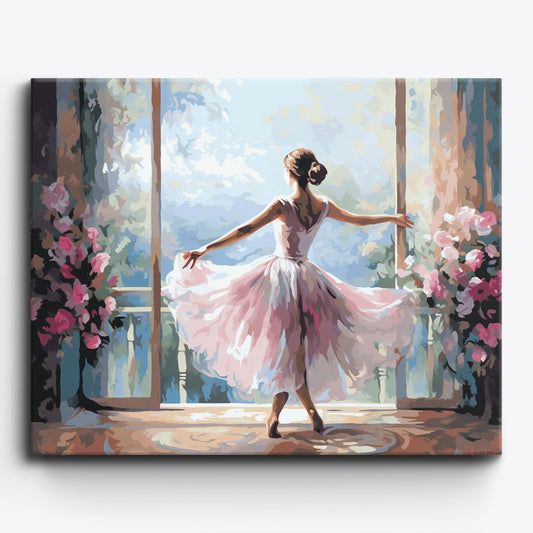 Numeral Elegance Paint By Numbers Kit