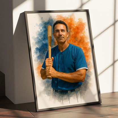 Personalized Canvas - Baseball