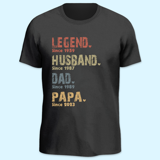 Personalized Unisex T-shirt, Hoodie, Sweatshirt - Gift For Dad, Grandpa