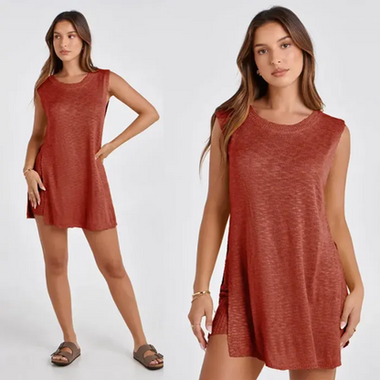 Moon Women's 2 Piece Outfits Summer Knit Sweater Set