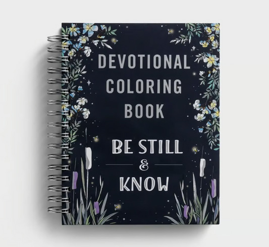 Devotional Coloring Book - Be Still & Know