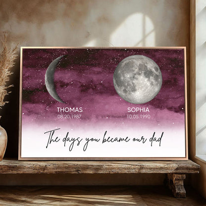 Personalized Poster, Heartfelt Father's Day Gift For Dad, Husband